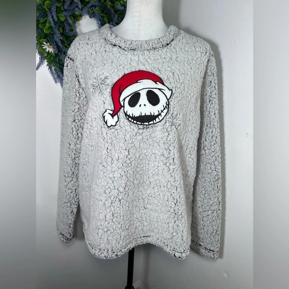 Disney Tim Burton‘s the nightmare before Christmas L, sleep shirt novelty NEW - Picture 1 of 8